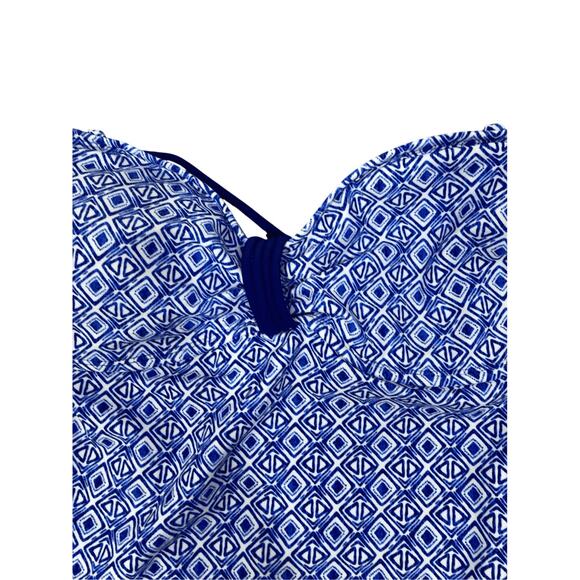 NWT Arizona Jean Co. Strapless Tube Top Tankini Modest Vacation Resort Beach L - Picture 2 of 6